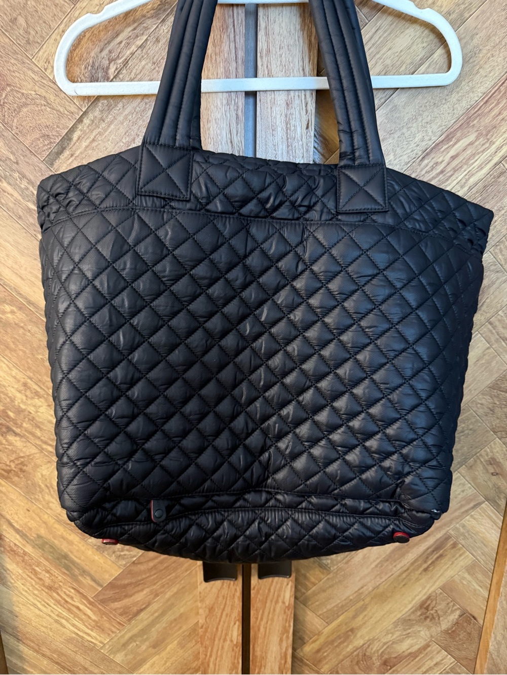 MZ Wallace Black Quilted Metro Tote - Picture 4 of 11